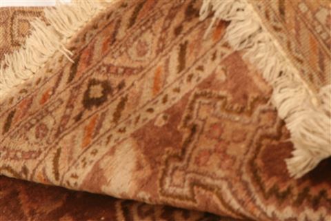 Afshar Brown Hand Knotted 44 X 69 Area Rug 100-26562 Image 3