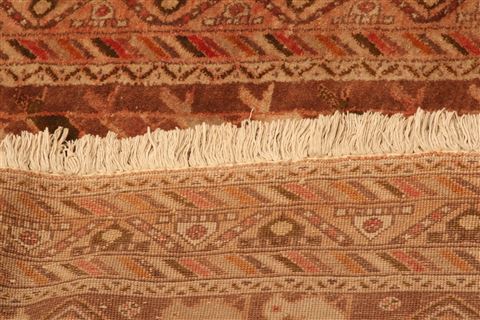 Afshar Brown Hand Knotted 44 X 69 Area Rug 100-26562 Image 7