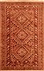 Afshar Brown Hand Knotted 44 X 69 Area Rug 100-26562 Thumb 0