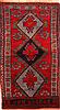 Kazak Red Hand Knotted 46 X 79  Area Rug 100-26565 Thumb 0