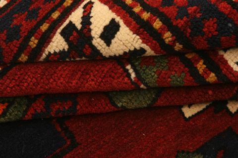 Kazak Red Hand Knotted 49 X 78 Area Rug 100-26566 Image 6