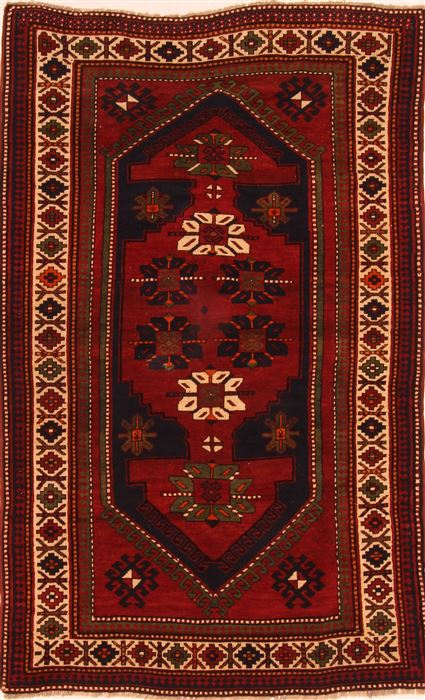 Kazak Red Hand Knotted 49 X 78 Area Rug 100-26566 Image 0