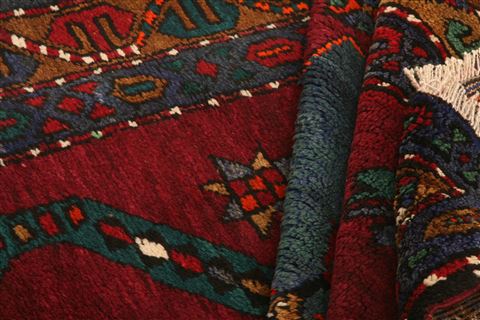 Kazak Red Hand Knotted 48 X 79 Area Rug 100-26567 Image 4