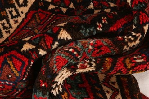 Kurdi Red Hand Knotted 43 X 610 Area Rug 100-26568 Image 3