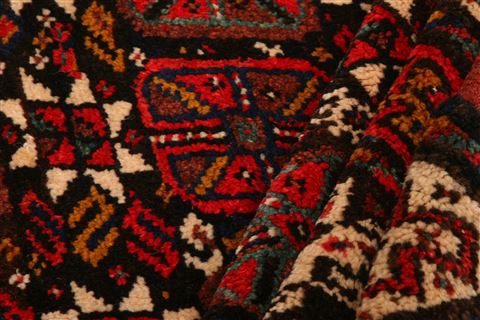 Kurdi Red Hand Knotted 43 X 610 Area Rug 100-26568 Image 4