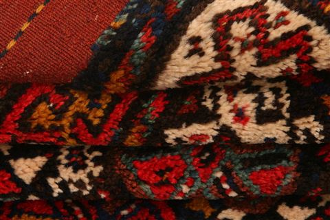 Kurdi Red Hand Knotted 43 X 610 Area Rug 100-26568 Image 6