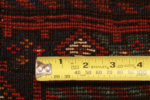 Kurdi Red Hand Knotted 43 X 610 Area Rug 100-26568 Image 7