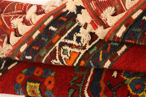 Kazak Red Hand Knotted 48 X 75 Area Rug 253-26571 Image 4