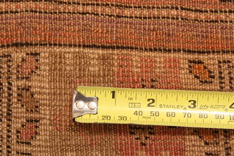 Abadeh Orange Hand Knotted 47 X 64 Area Rug 253-26575 Image 8