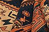 Abadeh Orange Hand Knotted 47 X 64 Area Rug 253-26575 Thumb 3