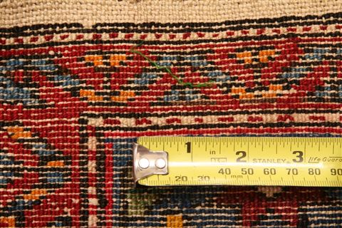 Kazak Red Hand Knotted 48 X 68 Area Rug 253-26577 Image 6