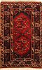 Yalameh Red Hand Knotted 41 X 66 Area Rug 100-26578 Thumb 0