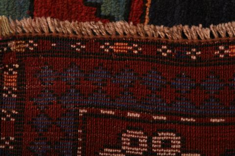 Kazak Blue Hand Knotted 41 X 76 Area Rug 100-26584 Image 8