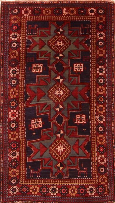 Kazak Blue Hand Knotted 41 X 76 Area Rug 100-26584 Image 0