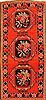 Karabakh Red Runner Hand Knotted 42 X 88  Area Rug 100-26587 Thumb 0
