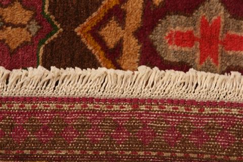 Kazak Brown Hand Knotted 42 X 67 Area Rug 253-26588 Image 7