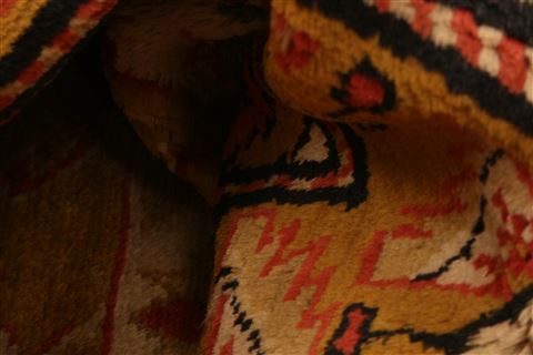 Kazak Yellow Hand Knotted 44 X 62 Area Rug 253-26589 Image 1