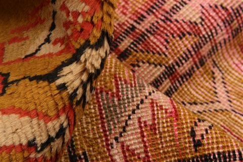 Kazak Yellow Hand Knotted 44 X 62 Area Rug 253-26589 Image 2