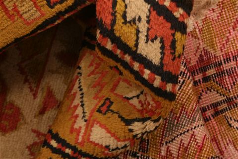 Kazak Yellow Hand Knotted 44 X 62 Area Rug 253-26589 Image 3