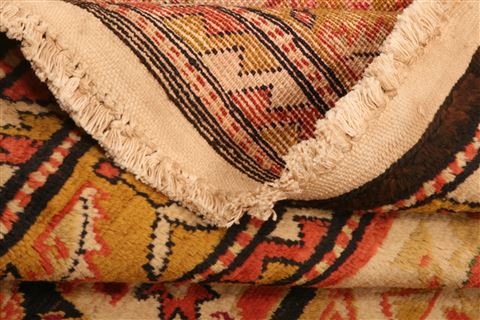 Kazak Yellow Hand Knotted 44 X 62 Area Rug 253-26589 Image 4