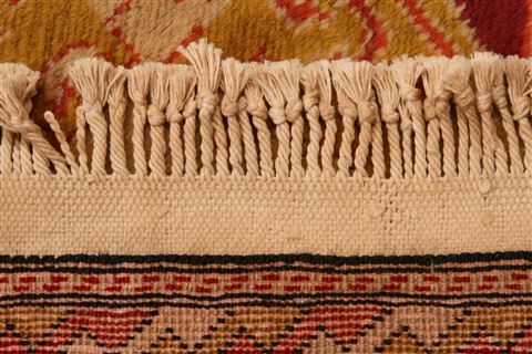 Kazak Yellow Hand Knotted 44 X 62 Area Rug 253-26589 Image 8