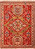 Kazak Red Hand Knotted 63 X 82 Area Rug 253-26590 Thumb 0