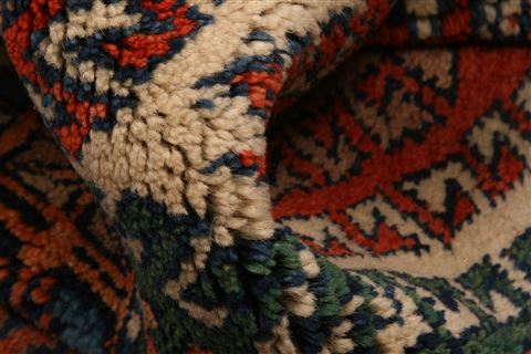 Kazak Blue Hand Knotted 66 X 69 Area Rug 100-26591 Image 1