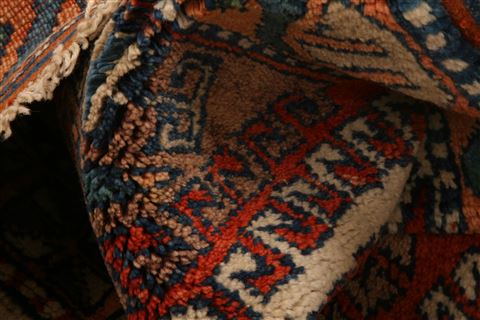 Kazak Blue Hand Knotted 66 X 69 Area Rug 100-26591 Image 2