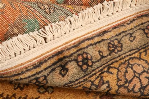 Kazak Yellow Hand Knotted 41 X 611 Area Rug 253-26592 Image 3