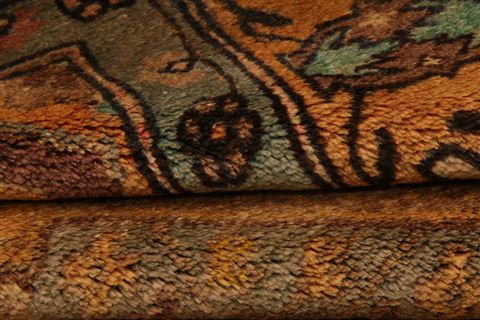 Kazak Yellow Hand Knotted 41 X 611 Area Rug 253-26592 Image 4