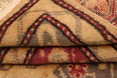 Kazak Beige Hand Knotted 46 X 610 Area Rug 100-26594 Image 5
