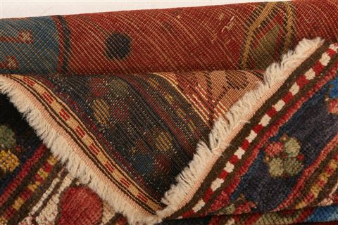 Kazak Red Hand Knotted 45 X 75 Area Rug 253-26595 Image 4