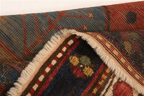 Kazak Red Hand Knotted 45 X 75 Area Rug 253-26595 Image 5