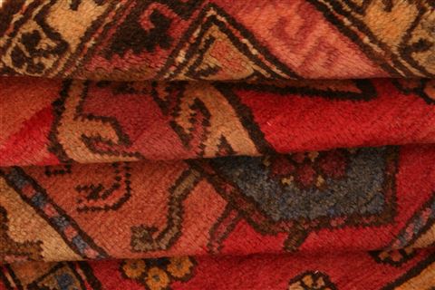 Kazak Red Hand Knotted 311 X 73 Area Rug 253-26597 Image 5