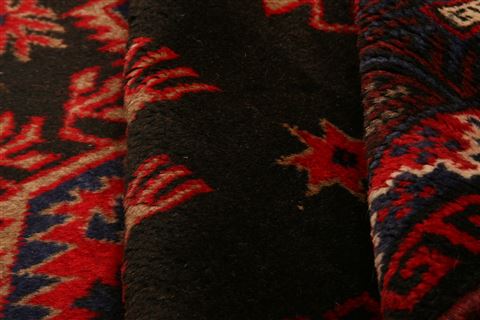 Baluch Red Hand Knotted 50 X 92 Area Rug 253-26599 Image 1