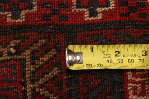 Baluch Red Hand Knotted 50 X 92 Area Rug 253-26599 Image 7