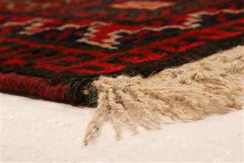 Baluch Red Hand Knotted 50 X 92 Area Rug 253-26599 Image 9