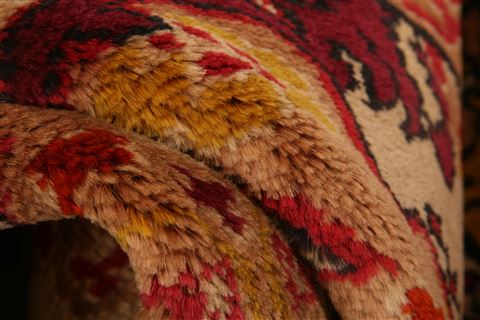 Kazak Beige Hand Knotted 57 X 80 Area Rug 253-26600 Image 1