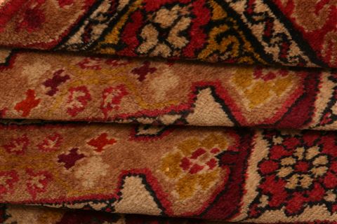 Kazak Beige Hand Knotted 57 X 80 Area Rug 253-26600 Image 6