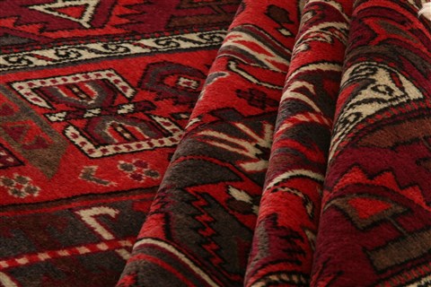 Kazak Red Hand Knotted 45 X 64 Area Rug 253-26601 Image 12