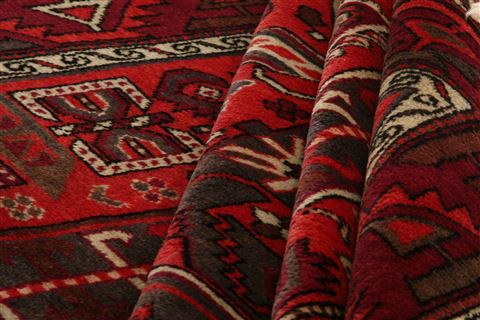 Kazak Red Hand Knotted 45 X 64 Area Rug 253-26601 Image 4