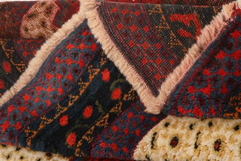 Karabakh Red Hand Knotted 410 X 82 Area Rug 253-26603 Image 3