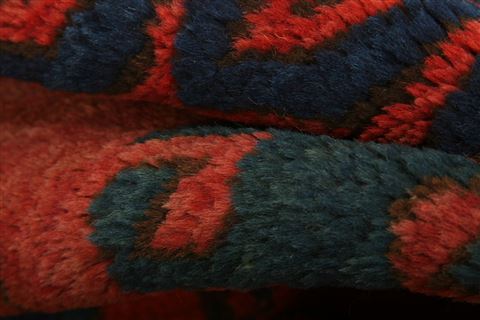 Kazak Red Hand Knotted 410 X 70 Area Rug 253-26604 Image 1