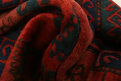 Kazak Red Hand Knotted 410 X 70 Area Rug 253-26604 Image 2