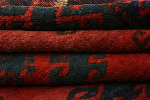 Kazak Red Hand Knotted 410 X 70 Area Rug 253-26604 Image 3