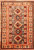 Kazak Beige Hand Knotted 56 X 710  Area Rug 253-26605 Thumb 0