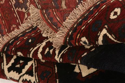Kazak Brown Hand Knotted 43 X 611 Area Rug 253-26607 Image 5