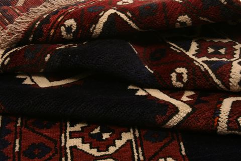 Kazak Brown Hand Knotted 43 X 611 Area Rug 253-26607 Image 7