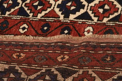 Kazak Brown Hand Knotted 43 X 611 Area Rug 253-26607 Image 9
