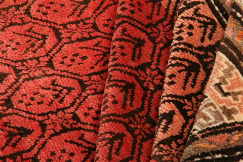 Kazak Red Hand Knotted 410 X 78 Area Rug 253-26608 Image 3